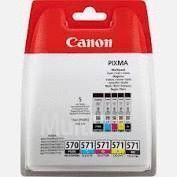 CANON PACK PG 570 + CL571 ( 5 COLORES )