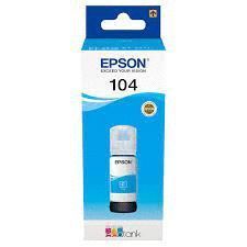 EPSON 104 CYAN BOTELLA DE TINTA