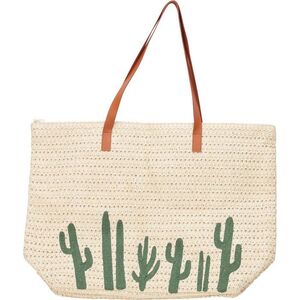 BOLSO PLAYA CACTUS 50X38CM
