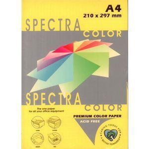 PAPEL A4 80GR 500H AMARILLO INTENSO