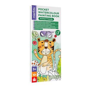 CUADERNO POCKET ACUARELAS AMIGOS ANIMALES MIEREDU