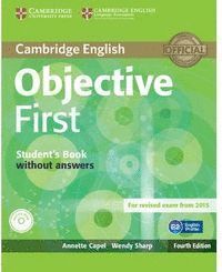 OBJECTIVE FIRST ST. WITHOUT ANSWERS INTERNACIONAL