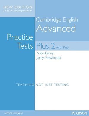 CAMBRIDGE ENGLISH ADVANCED TEST PLUS 2 CAE 15     HEIIN0SD