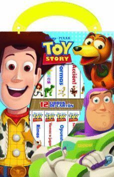 MI PRIMERA LIBRERIA TOY STORY 12 LIBROS DE CARTON