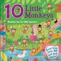 10 LITTLE MONKEYS INGLES