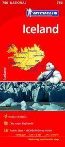 MAPA MICHELIN NATIONAL ICELAND