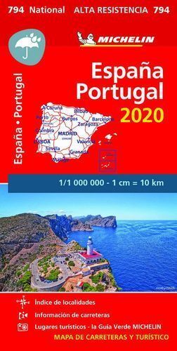 MAPA NATIONAL ESPAÑA PORTUGAL 2020 ALTA RESISTENCIA(794)