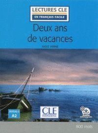 DEUX ANS DE VACANCES - NIVEAU 2/A2 - LIVRE - 2º EDITION