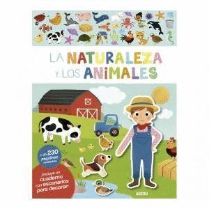 MI PRIMER LIBRO DE PEGATINAS, LA NATURALEZA Y LOS ANIMALES