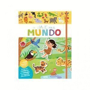 MI PRIMER LIBRO DE PEGATINAS, DE VIAJE POR EL MUNDO