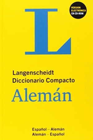 DICCIONARIO COMPACTO ESPAÑOL/ALEMÁN + CD