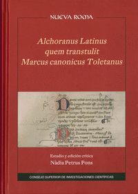 ALCHORANUS LATINUS QUEM TRANSTULIT MARCUS CANONICUS TOLE