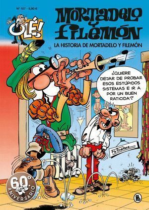 OLE MORTADELO 107 HISTORIA DE MORTADELO Y