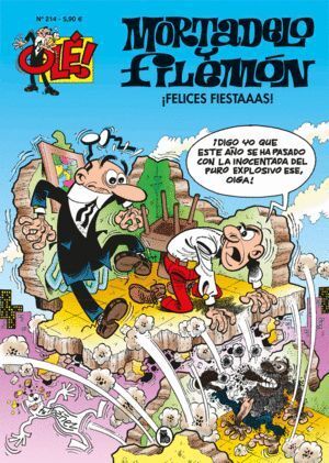 OLE MORTADELO 214 FELICES FIESTAS