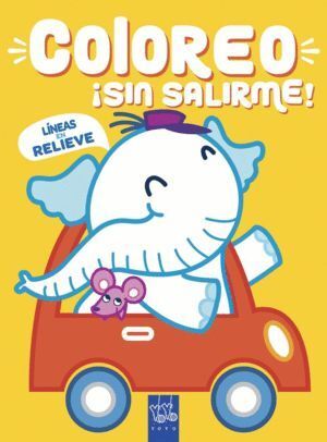 COLOREO SIN SALIRME ELEFANTE