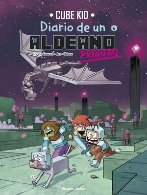 MINECRAFT DIARIO DE UN ALDEANO PRINGAO COMIC 4