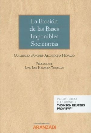 EROSION DE LAS BASES IMPONIBLES SOCIETARIOS