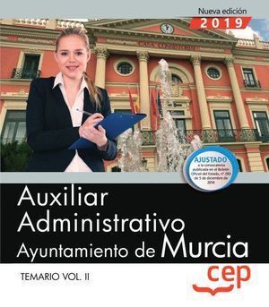 AUXILIAR ADMINISTRATIVO AYUNTAMIENTO MURCIA TEMARIO V