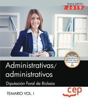 ADMINISTRATIVO DIPUTACION FORAL DE BIZKAIA TEMARIO VOL I