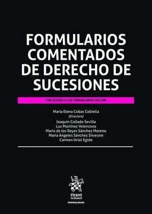 FORMULARIOS COMENTADOS DE DERECHO DE SUCESIONES