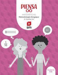 MATEMÁTICAS 5ºPRIMARIA. PIENSA INFINITO. PROYECTO SINGAPUR. PACK