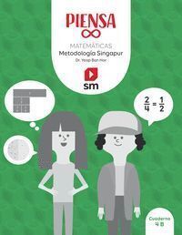 MATEMÁTICAS 4ºPRIMARIA. PIENSA INFINITO. PROYECTO SINGAPUR PACK