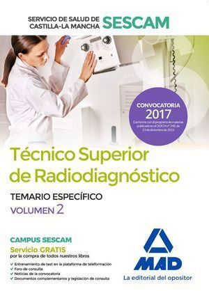 TECNICO SUPERIOR DE RADIODIAGNOSTICO DEL SERVICIO DE SALUD D