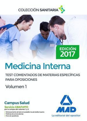 MEDICINA INTERNA TEST COMENTADOS VOL.1