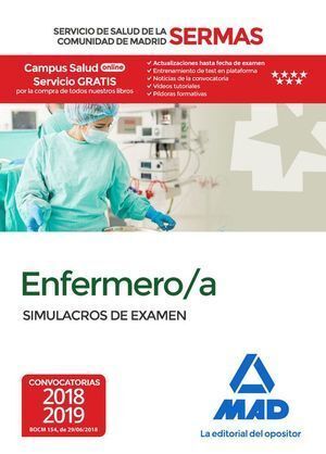 ENFERMERO/A DEL SERVICIO DE SALUD DE LA COMUNIDAD DE MADRID.