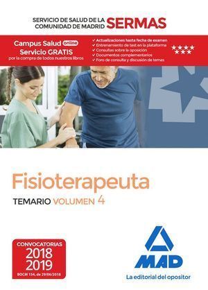 FISIOTERAPEUTA DEL SERVICIO DE SALUD DE LA COMUNIDAD DE MADR
