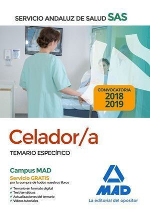 CELADOR DEL SERVICIO ANDALUZ DE SALUD. TEMARIO ESPECIFICO