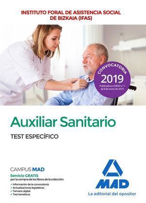 AUXILIAR SANITARIO DEL INSTITUTO FORAL DE ASISTENCIA SOCIAL