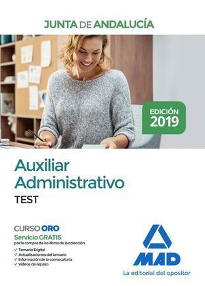 AUXILIAR ADMINISTRATIVO TEST JUNTA ANDALUCIA