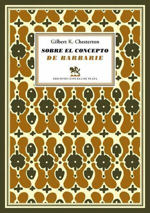 SOBRE EL CONCEPTO DE BARBARIE