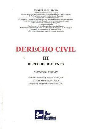 DERECHO CIVIL TOMO III