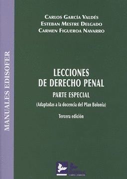 LECCIONES DE DERECHO PENAL PARTE ESPECIAL 2017