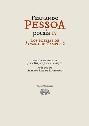 POEMAS DE ALVARO CAMPOS VOL.2 POESIA IV