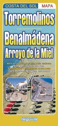 COSTA DEL SOL MAPA TORREMOLINOS BENALMADENA ARROYO DE LA MI