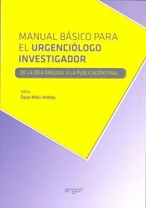 MANUAL BÁSICO PARA EL URGENCIÓLOGO INVESTIGADOR