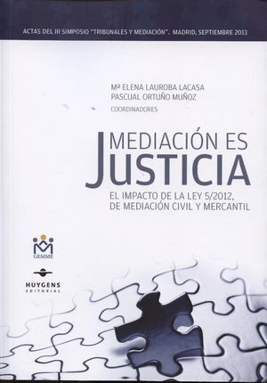 MEDIACION ES JUSTICIA