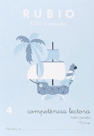 RUBIO COMPETENCIA LECTORA 4 MON PIRATA (CATALUÑA)
