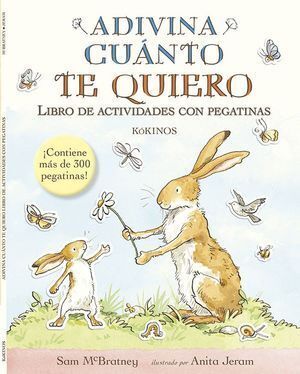 ADIVINA CUANTO TE QUIERO LIBRO DE ACTIVIDADES CON PEGATINAS