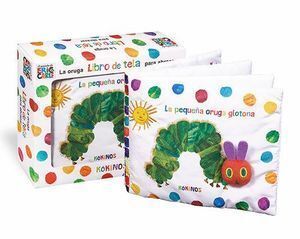 ORUGA LIBRO DE TELA PARA ABRAZAR,LA