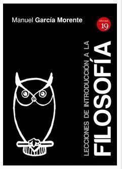 LECCIONES DE INTRODUCCION A LA FILOSOFIA