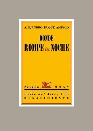 DONDE ROMPE LA NOCHE