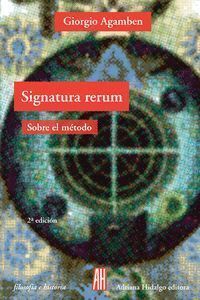 SIGNATURA RERUM