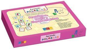 APRENDO PALABRAS 9 PRENDAS DE VESTIR Y COMPLEMENTOS