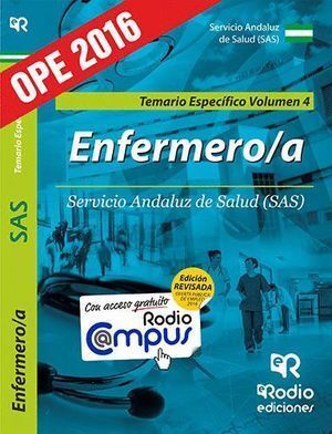 ENFERMERO/A SAS TEMARIO ESPECIFICO VOL 4