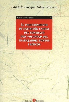 PROCEDIMIENTO DE EXTINCION CAUSAL DEL CONTRATO POR VOLUNTAD