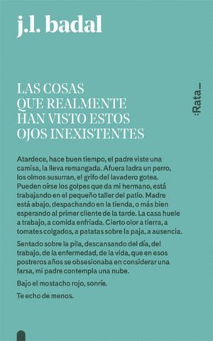 COSAS QUE REALMENTE HAN VISTO ESTOS OJOS INEXISTENTES,LAS